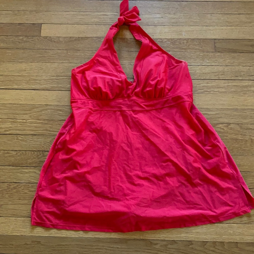 Red Size 2X Bathing Suit